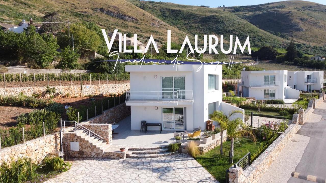Villa Laurum - Giardino Degli Allori - Castellammare Del Golfo - Scopello Eksteriør billede