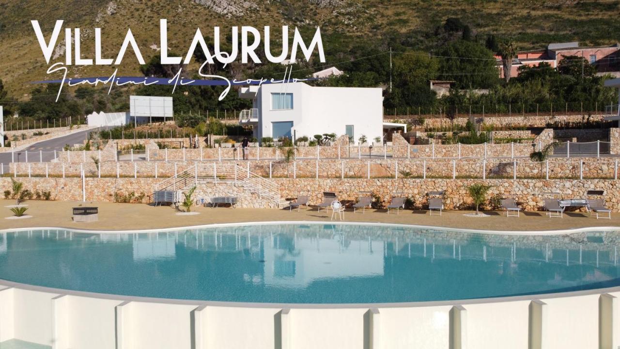 Villa Laurum - Giardino Degli Allori - Castellammare Del Golfo - Scopello Eksteriør billede