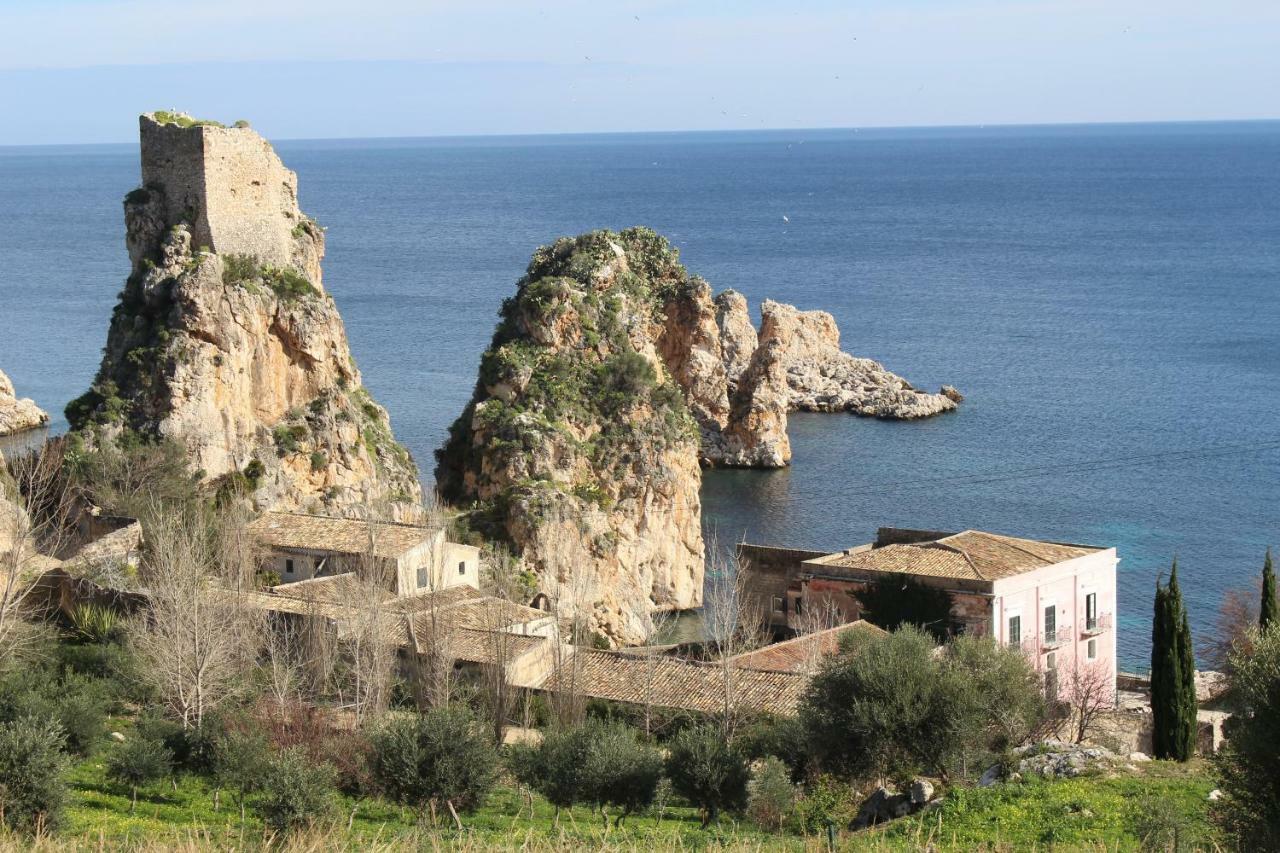 Villa Laurum - Giardino Degli Allori - Castellammare Del Golfo - Scopello Eksteriør billede